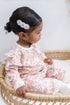 luna-luca-floral-jumpsuit-bow Luna and Luca Newborn Baby Clothes